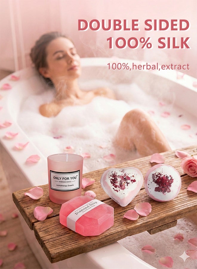 BASILKIT Birthday & Holiday Gifts for Women, 13-in-1 Relaxing Spa Gift Basket Set, Unique Gift Ideas for Christmas, Mother’s Day, Thanksgiving & Anniversary, Gifts for Mom, Sister, Best Friend, Wife, Coworker, Teacher, Nurse - Image 4